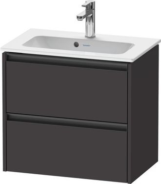 Duravit Duravit - Ketho.2 Mueble Bajo Lavabo, Compact, 610x549x390mm, Para