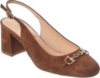 Dune London Dreaming Suede Slingback Pump