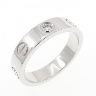 Cartier White Gold White Gold (18K) Band Ring (Pre-Owned)