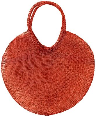 Brunna.Co The Sol Mesh Wire Tote Bag in Pink in Copper at Nordstrom, Size Medium