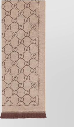 Gucci wool logo-jacquard scarf