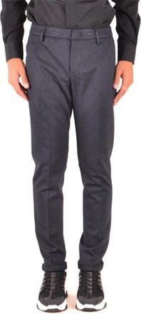 Dondup Stijlvolle pakbroek - Heren - Nette broeken - Blauw - W36 - Wol - Broeken