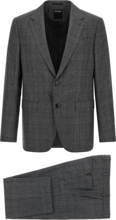 Ermenegildo Zegna Wool Two-Piece Mens Suit