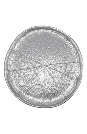 Mariposa Citrus Slice Serving Platter in Silver at Nordstrom