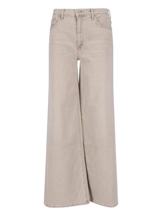 Mother Classic Brown Denim Jeans with Timeless Five-Pocket Design