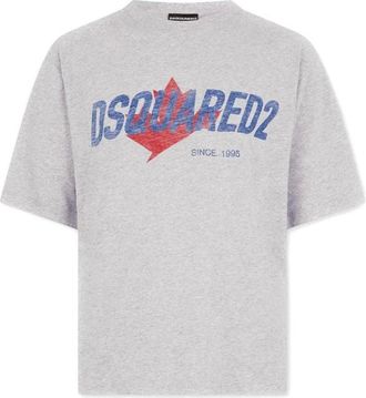 Dsquared2 Uomo, Top, Grigio, M, new