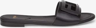 Fendi Leather Slides Sandals Ff