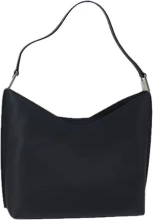 Gucci Pre-owned Leather gucci-bags - Dames - Vintage Schoudertas - Zwart - ONE Size - Leer - Vintage