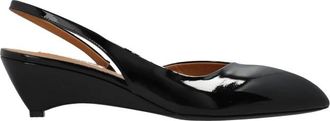 Jil Sander Leren Sleehak Schoenen - Dames - Sleehakken - Zwart - 40 EU - Leer - Schoenen
