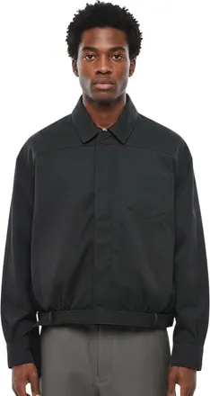 1989 STUDIO Dark Blue Shirt Collar Jacket