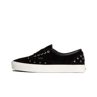 Vans Womens Authentic - Black Suede - Size UK 6