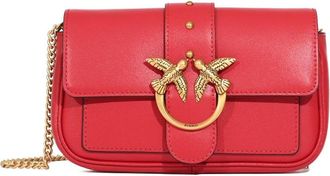 Pinko Love One Simply Red Rio Gold Pocket Bag