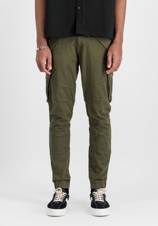 Alpha Industries Cargohose ALPHA INDUSTRIES Combat Pant, Herren, Gr. 28, Normalgr&ouml;ssen, gr&uuml;n (schwarz olive), Obermaterial: 98% Baumwolle, 2% Elastan; Futter: 100% Bau