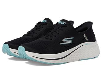 Skechers Max Cushioning Elite 2.0 Vanish Hands Free Slip-Ins Womens Shoes Black/Blue : 5.5 B - Medium, Synthetic