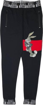 Looney Tunes Mens Bugs Jogger In Black