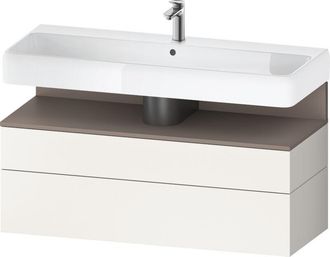 Duravit Qatego Mueble Bajo Lavabo, 1 Extra&iacute;ble Y 1 Caj&oacute;n, - Duravit