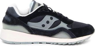 Saucony Zwarte Shadow 6000 Rubberen Inzet Schoenen - Heren - Sneakers - Zwart - 44 1/2 EU - Schoenen