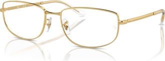 Ray-Ban 56mm Irregular optical glasses in Gold at Nordstrom