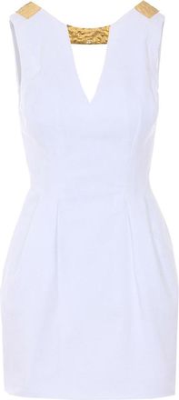 Elisabetta Franchi White Mini Dress
