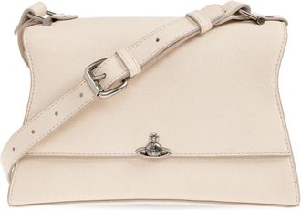 Vivienne Westwood Cross Body Bags, female, Beige, Size: ONE SIZE Bianca Small Bag