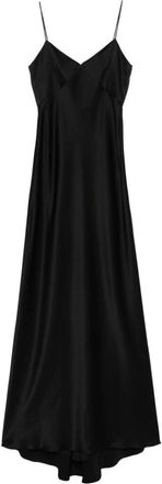 Max Mara Riccio Party Jurk - Dames - Feestkleedjes - Zwart - 2XS - Polyester - Kleedjes