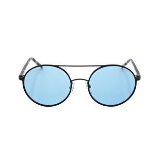 DKNY Ladies Blue Round Sunglasses DK300S-2