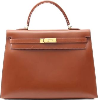 Hermès Kelly 35 two-way handbag - Brown