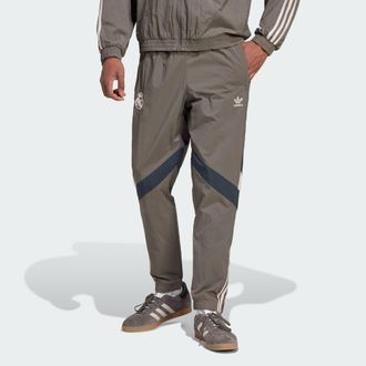 adidas adidas Performance Mens Real Madrid Originals Track Pants - Grey Recycled Material - Size 2XL
