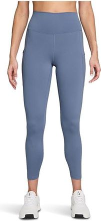 Nike High-Waisted 7/8 Leggings with Pockets Womens Workout World Indigo : LG (US 12-14), Polyester/Spandex