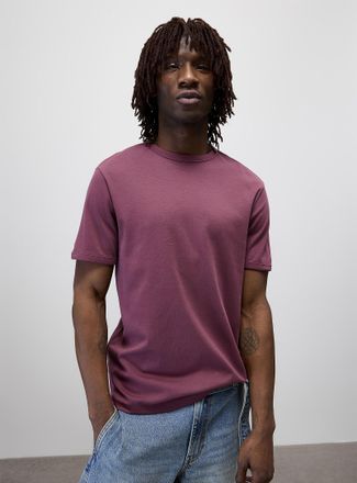 Le 31 Mens Dressy Pima cotton jersey T-shirt Standard fit