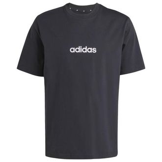 adidas Linear Single Jersey Tee T-Shirt f&uuml;r Herren | grau