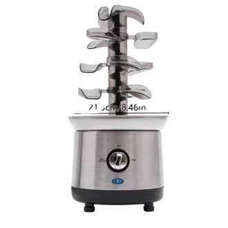 OEM Fuente De Chocolate De 4 Niveles, Temperatura Regulable, Color Plata