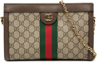 Gucci Pre-owned Gucci Small GG Supreme Web Ophidia Chain Crossbody Ladies LZNG3T70GNG6XOQW