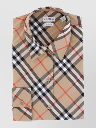 Burberry printed cotton shirt