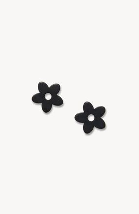 Machete Jewelry Petite Flower Charms in Black Matte at Nordstrom