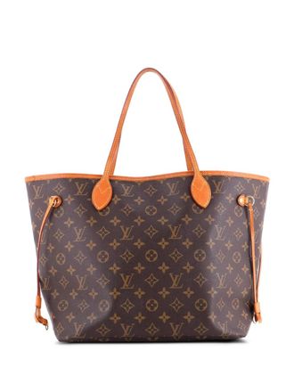 Louis Vuitton Neverfull NM Monogram Canvas MM tote bag - Marrone