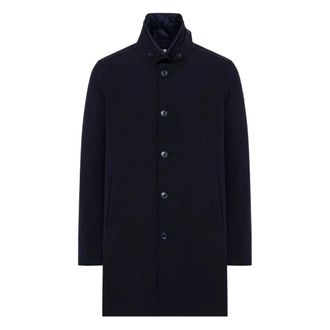 Duno Donkerblauwe Palladium Jas - Heren - Mantel - Blauw - L - Jassen