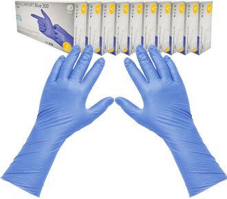 OEM Guantes De Nitrilo S Azul Ampri Blue 300 100 Piezas Caja 10 Unidades