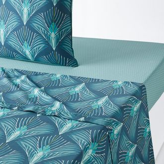 La Redoute Interieurs Plat laken in perkalkatoen, Pampelune