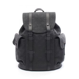 Louis Vuitton Black Noir Backpack (Pre-Owned)