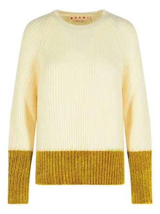 Marni Sweater With Contrasting Hem