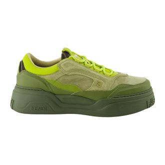 Fendi Heren, Schoenen, Groen, Maat: 40 EU