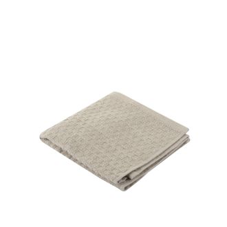 KASANOVA Asciugamano ospite grigio 40x50 cm in cotone Pop Corn