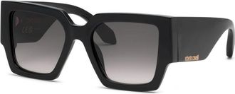 Roberto Cavalli SRC067W 0700 Mens Sunglasses Black Size 54
