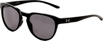 Under Armour Unisex 53 mm Black Sunglasses