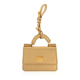 Dolce & Gabbana Wallets & Cardholders, female, Yellow, Size: ONE SIZE Card Case with Strap