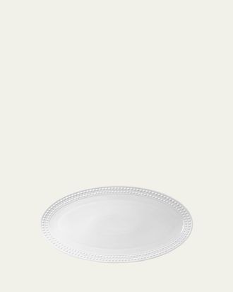 L'OBJET Perlee Large Oval Platter