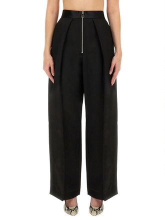 Khaite Viscose Blend Trousers - Black