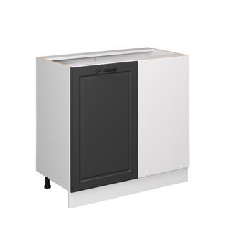 Vicco Armario De Esquina R-line, Antracita Casa De Campo, 86 Cm Sin Encimera