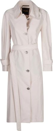Moorer Trench Coats - Dames - Trenchcoats - Beige - XS - Jassen